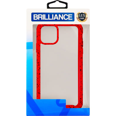 Brilliance LUX iPhone 12 PRO MAX Full Body Slim Armor Case Red
