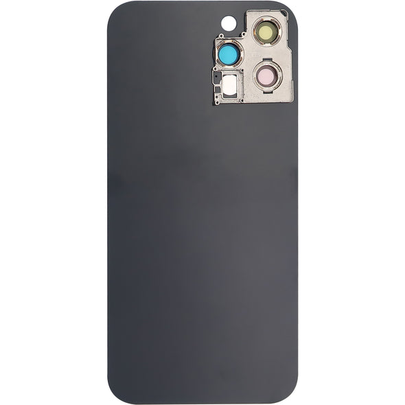 iPhone 12 Pro Max Back Glass Door w/ Camera Lens White (No Logo)