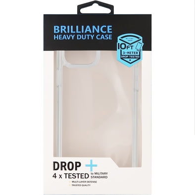 Brilliance HEAVY DUTY iPhone 11 Pro Max Slim Series Case Clear