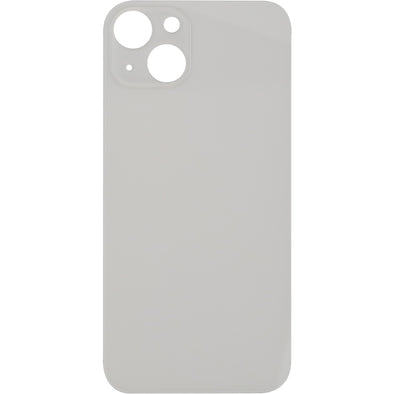 iPhone 13 Back Glass Door w/ Camera Lens White (No Logo)