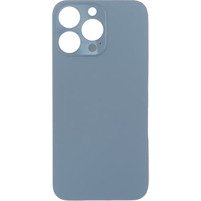 iPhone 13 Pro Back Glass Door w/ Camera Lens Blue (No Logo)