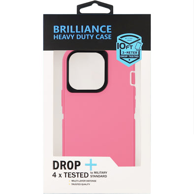 Brilliance HEAVY DUTY iPhone 13 Pro (Pro Series) Case Pink