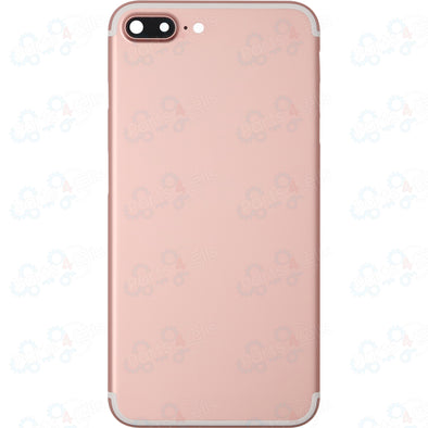 iPhone 7 Plus Back Housing w/ Sim Tray + Camera Lens Pink (No Logo)