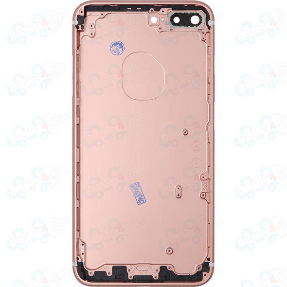 iPhone 7 Plus Back Housing w/ Sim Tray + Camera Lens Pink (No Logo)