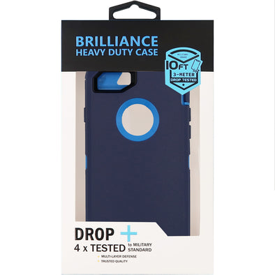 Brilliance HEAVY DUTY iPhone 7 / 8 Pro Series Case Blue