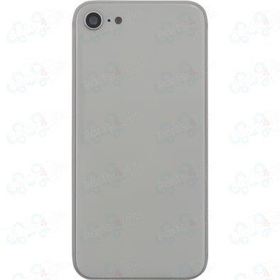iPhone 8 Back Housing w/ Small Parts White (No Logo)