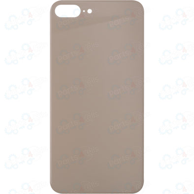 iPhone 8 Plus Back Glass without Camera Lens Gold ( No Logo)
