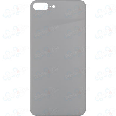 iPhone 8 Plus Back Glass without Camera Lens White ( No logo)
