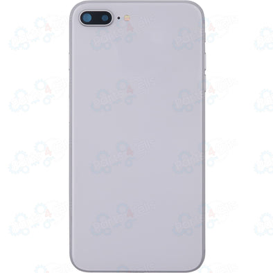 iPhone 8 Plus Back Housing w/ Small Parts White (No Logo)