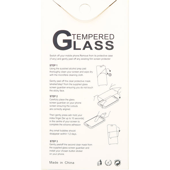iPhone XR / 11 Tempered Glass Pack of 10 Bulk SUPER GLASS Full Cover
