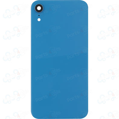 iPhone XR Back Glass with Camera Lens Blue ( No Logo)