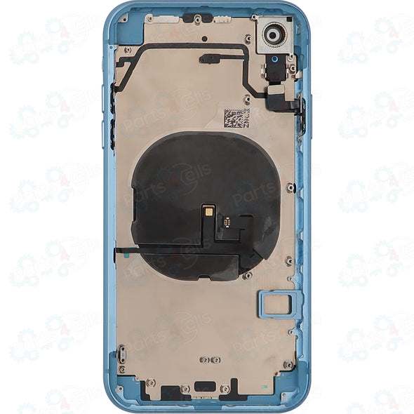 iPhone XR Back Housing w/ Small Parts Blue (No Logo)