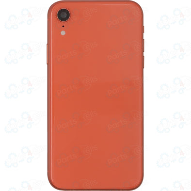 iPhone XR Back Housing w/ Small Parts Coral (No Logo)