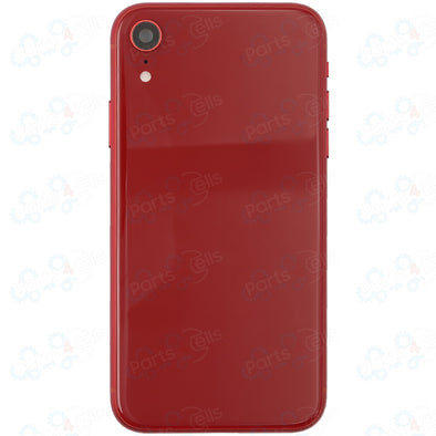 iPhone XR Back Housing w/ Small Parts Red (No Logo)