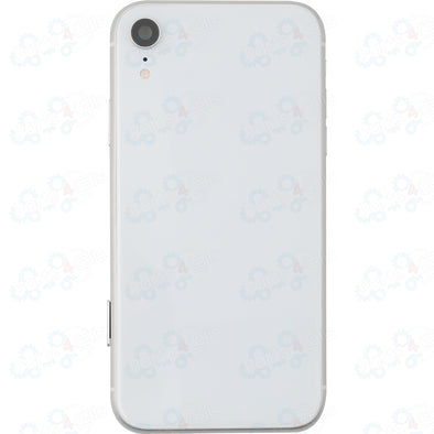 iPhone XR Back Housing w/ Small Parts White (No Logo)