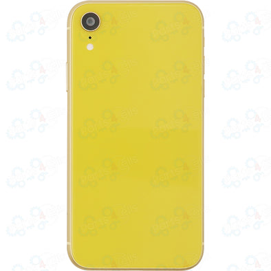 iPhone XR Back Housing w/ Small Parts Yellow (No Logo)