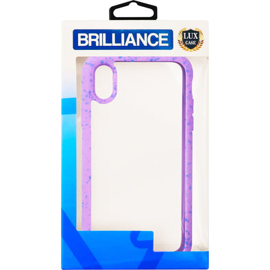 Brilliance LUX iPhone XR Full Body Slim Armor Case Purple
