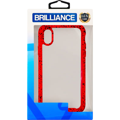 Brilliance LUX iPhone XR Full Body Slim Armor Case Red