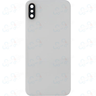 iPhone XS Back Glass with Camera Lens White ( No Logo)