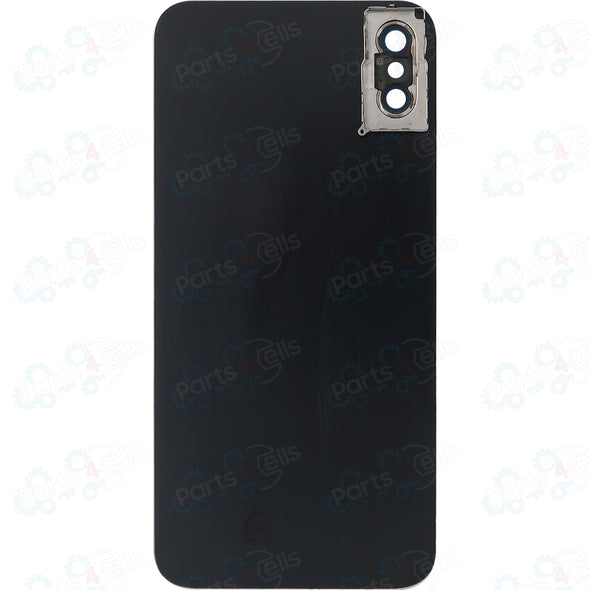 iPhone XS Back Glass with Camera Lens White ( No Logo)