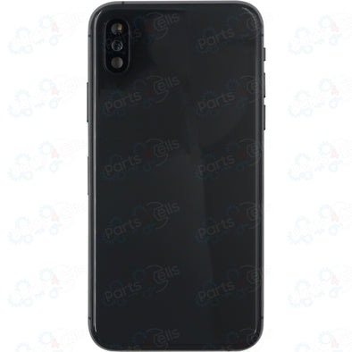 iPhone XS Back Housing Black w/ Small Parts (No Logo)