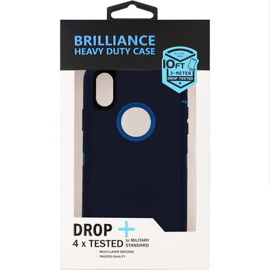 Brilliance HEAVY DUTY iPhone X / XS Pro Series Case Blue