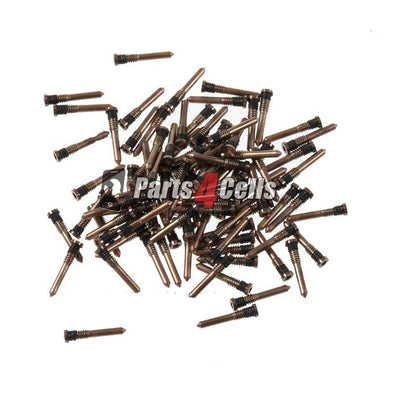 iPhone XS Screws Bottom Gold 100 Pack - Wholesale Parts