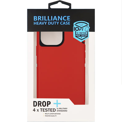 Brilliance HEAVY DUTY iPhone 13 Pro Max (Pro Series) Case Red