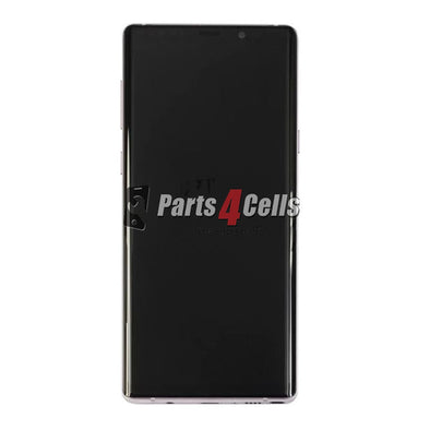 Samsung Note 9 LCD With Touch + Frame Silver SBI