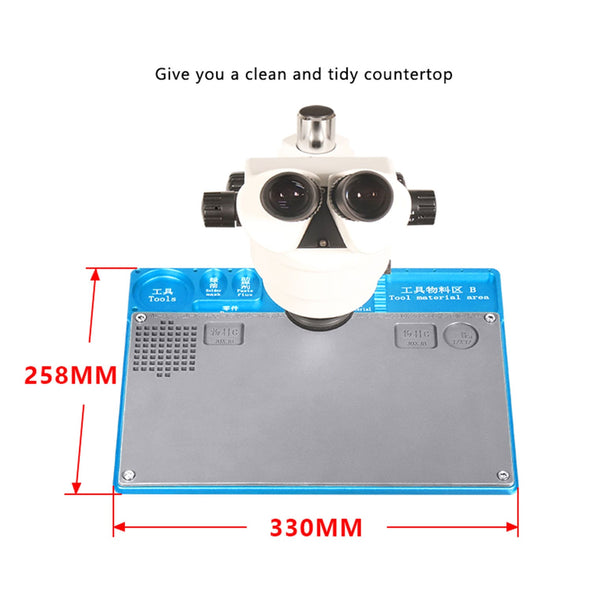 WL Aluminium Alloy Maintenance Platform 330mm x 198mm - Blue