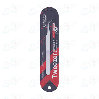 MEGA-IDEA Nonmagnetic Tweezer Curved Tip