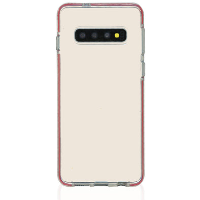 SAFIRE Samsung S10 Crystal Side Spine Case Red