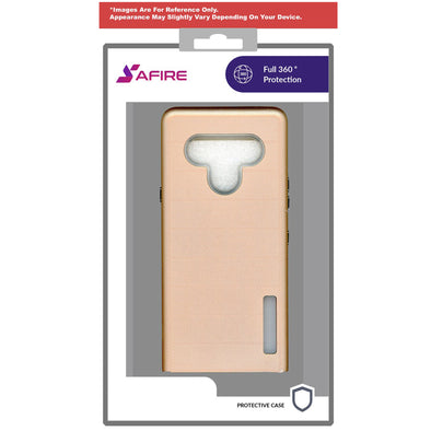 LG Stylo 6 Deluxe Brushed Case Rose Gold by Safire - Parts4cells