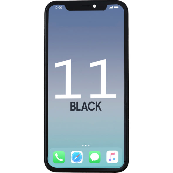 Brilliance Elite iPhone 11 LCD with Touch and Back Plate Black