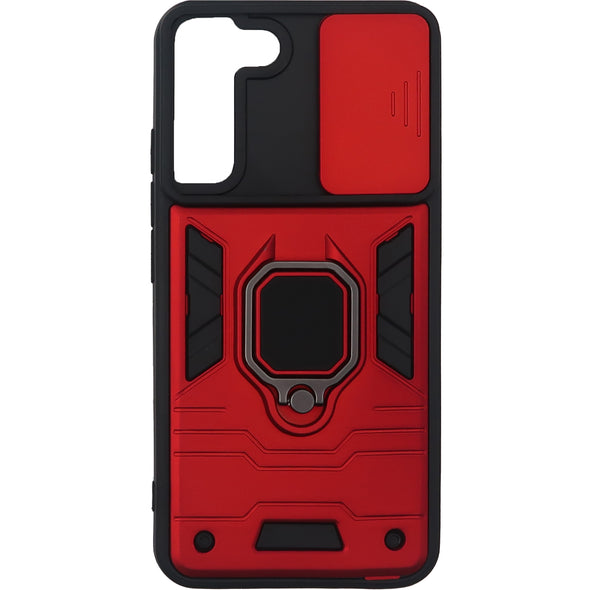Brilliance LUX Samsung S22 Plus Warrior Window Case Red