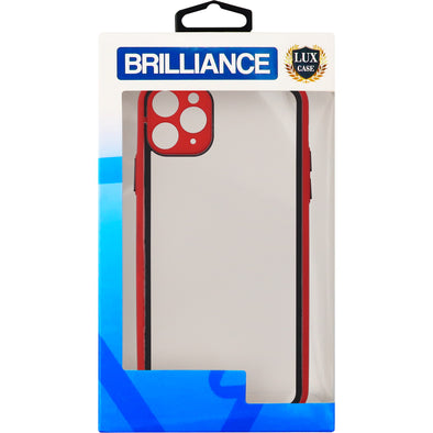 Brilliance LUX iPhone 11 PRO MAX Bright Shadow II case Red