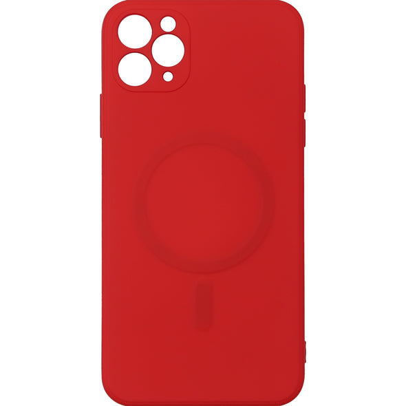 Brilliance LUX iPhone 11 PRO MAX Magnetic wireless charging case Red