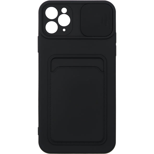 Brilliance LUX iPhone 11 PRO MAX Push window card case Black