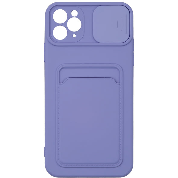 Brilliance LUX iPhone 11 PRO MAX Push window card case Lavander