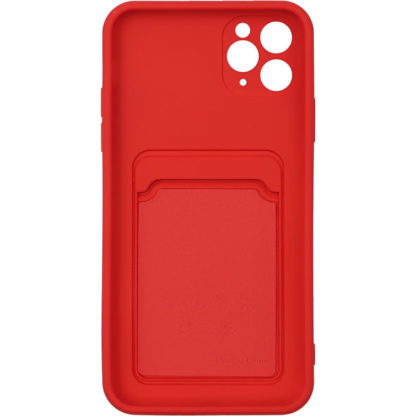 Brilliance LUX iPhone 11 PRO MAX Push window card case Red