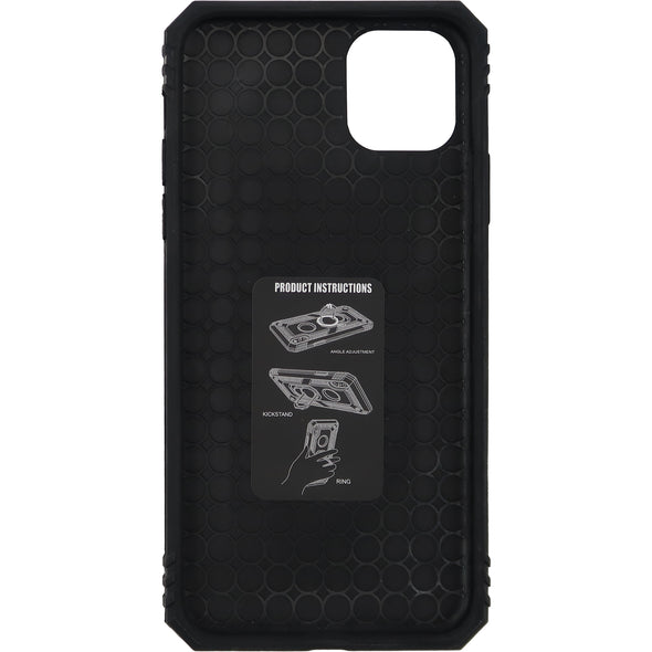 Brilliance LUX iPhone 12 Sergeant Anti-fall Bracket Armor Case Black