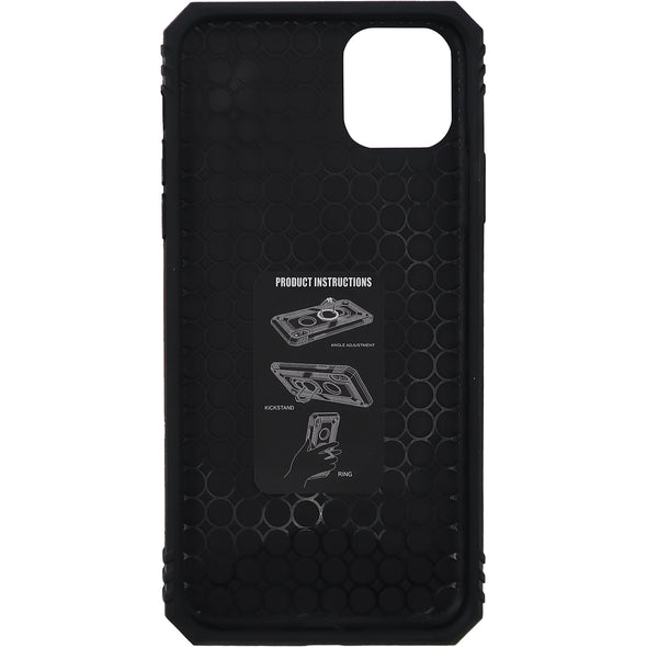 Brilliance LUX iPhone 11 PRO MAX Sergeant Anti-fall Bracket Armor Case Peach