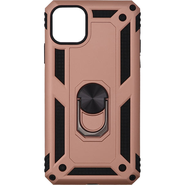 Brilliance LUX iPhone 11 PRO MAX Sergeant Anti-fall Bracket Armor Case Peach