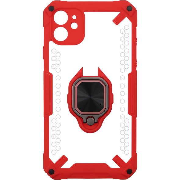 Brilliance LUX iPhone 12 Vulcan Warrior Case Red