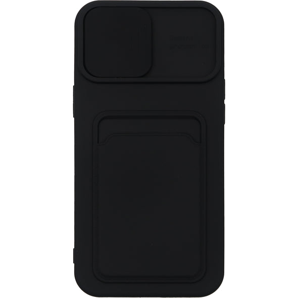 Brilliance LUX iPhone 12 PRO MAX Push window card case Black