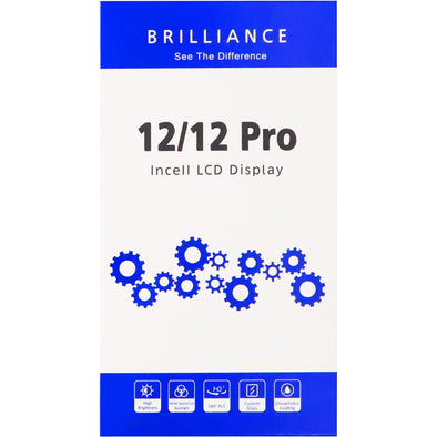 Brilliance iPhone 12 / 12 Pro LCD with Touch Incell Black