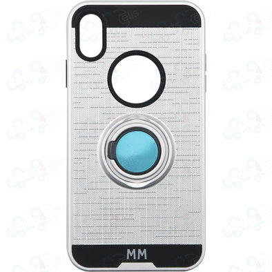 SAFIRE iPhone XS Max Ringstand Case Silver