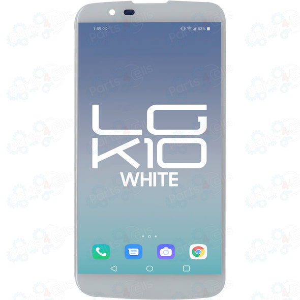 LG K10 LCD With Touch K420N White