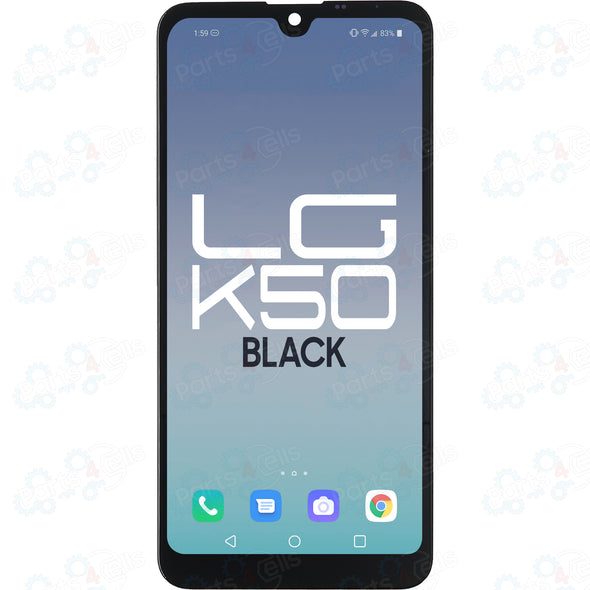 LG K50 (2019) X520/  LG Q60 (X525) LCD With Touch Black