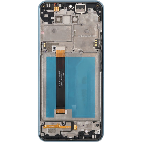 LG K51 LCD With Touch + Frame Midnight Green Incell